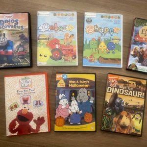 KIDS DVD MOVIE COLLECTION - SET OF 7